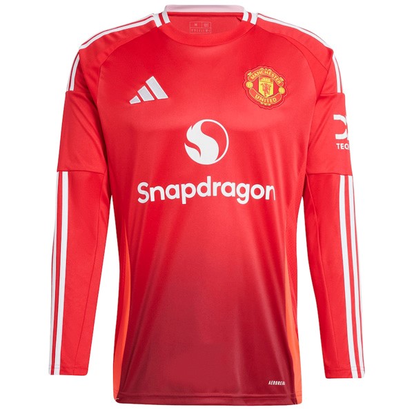 Tailandia Camiseta Manchester United Replica Primera Ropa ML 2024/25